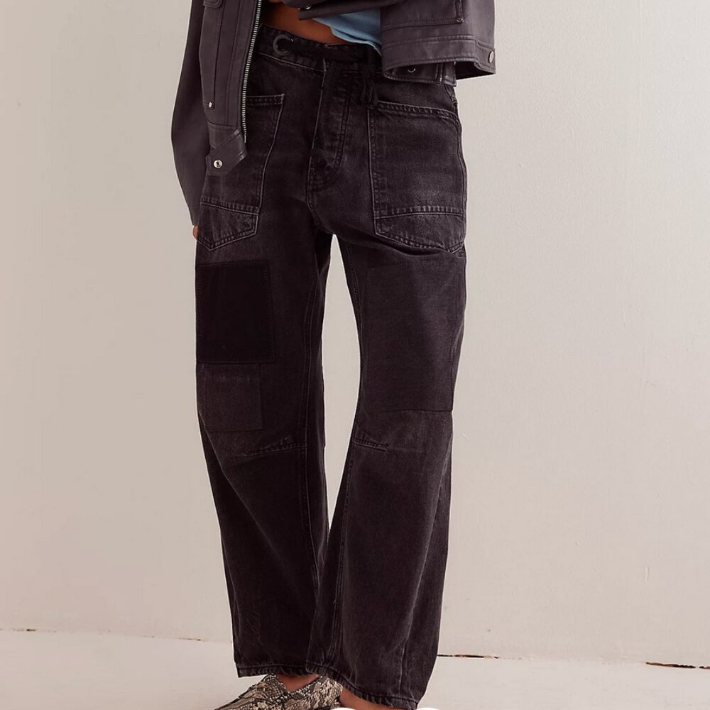Free People Black Women's Jeans